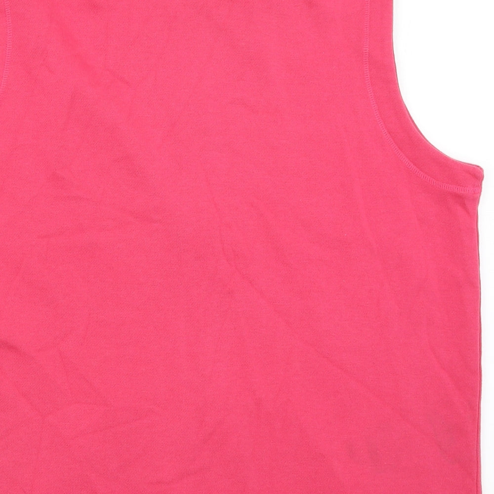 Classics Womens Pink   Vest Jumper Size 20