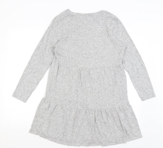 TU Womens Grey   Fit & Flare  Size 12