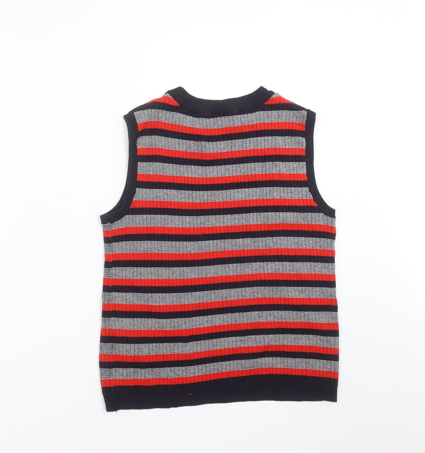Divided by H&M Womens Blue Striped Knit Pullover Jumper Size S