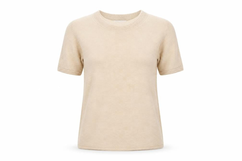 Marks and Spencer Womens Beige  Knit Pullover Jumper Size 12