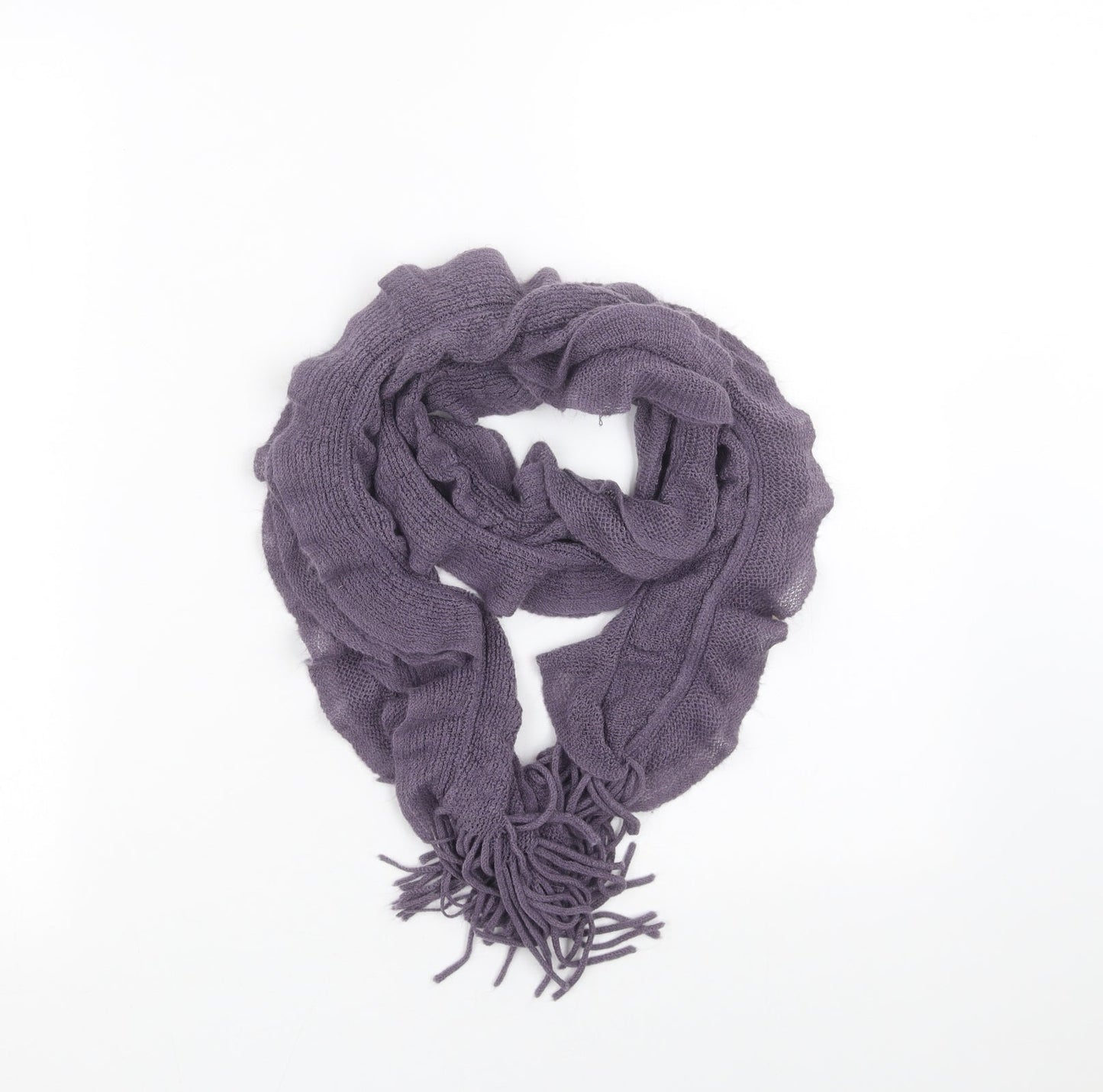 Preworn Womens Purple    Scarf