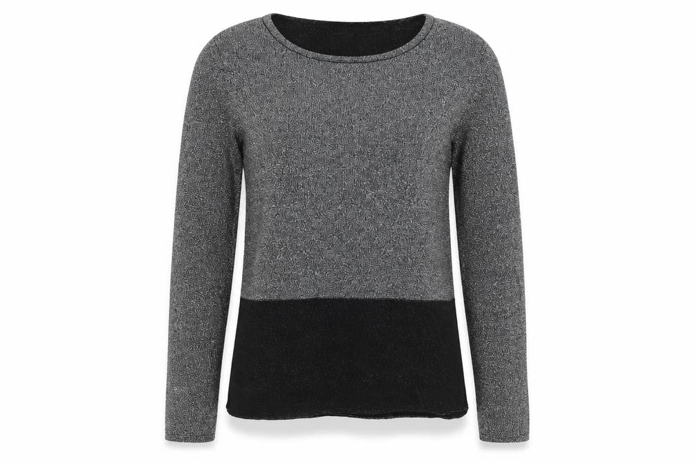 Avenue Womens Silver  Knit Pullover Jumper Size 12
