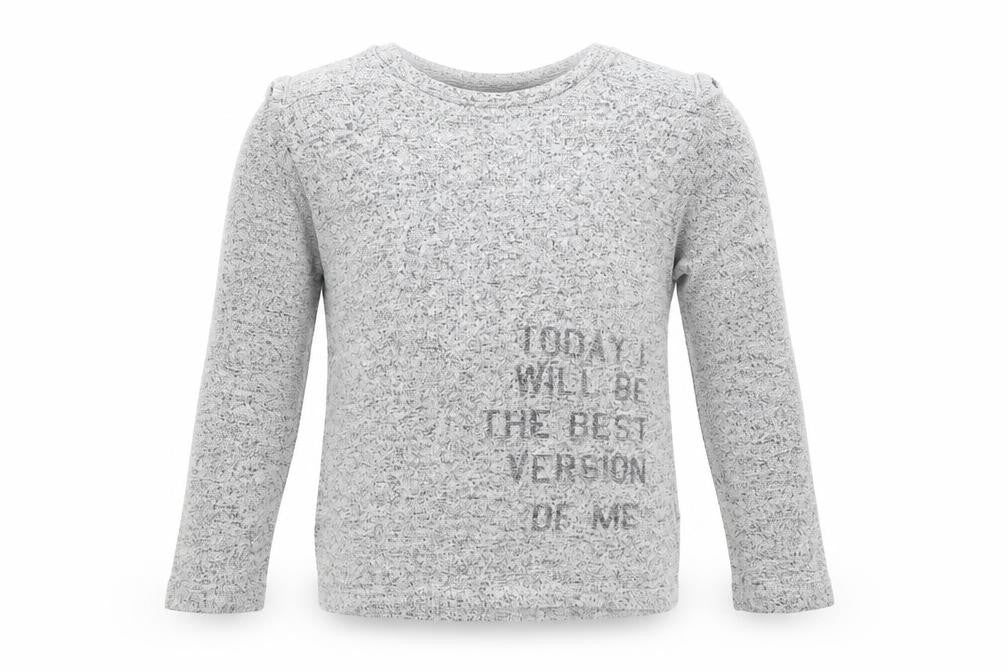 Primark Girls Grey   Pullover Jumper Size 8-9 Years