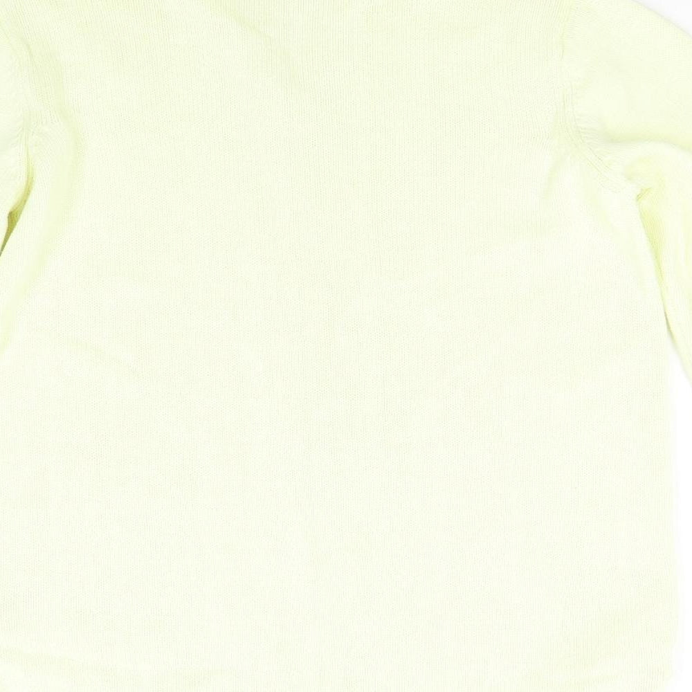 Bonmarché Womens Yellow  Knit Pullover Jumper Size S