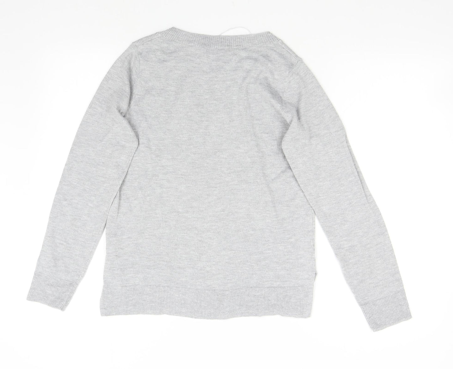 NEXT Womens Grey  Knit Pullover Jumper Size 10