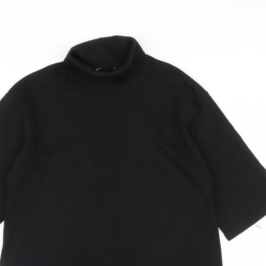 Preworn Womens Black   Tunic Blouse Size L