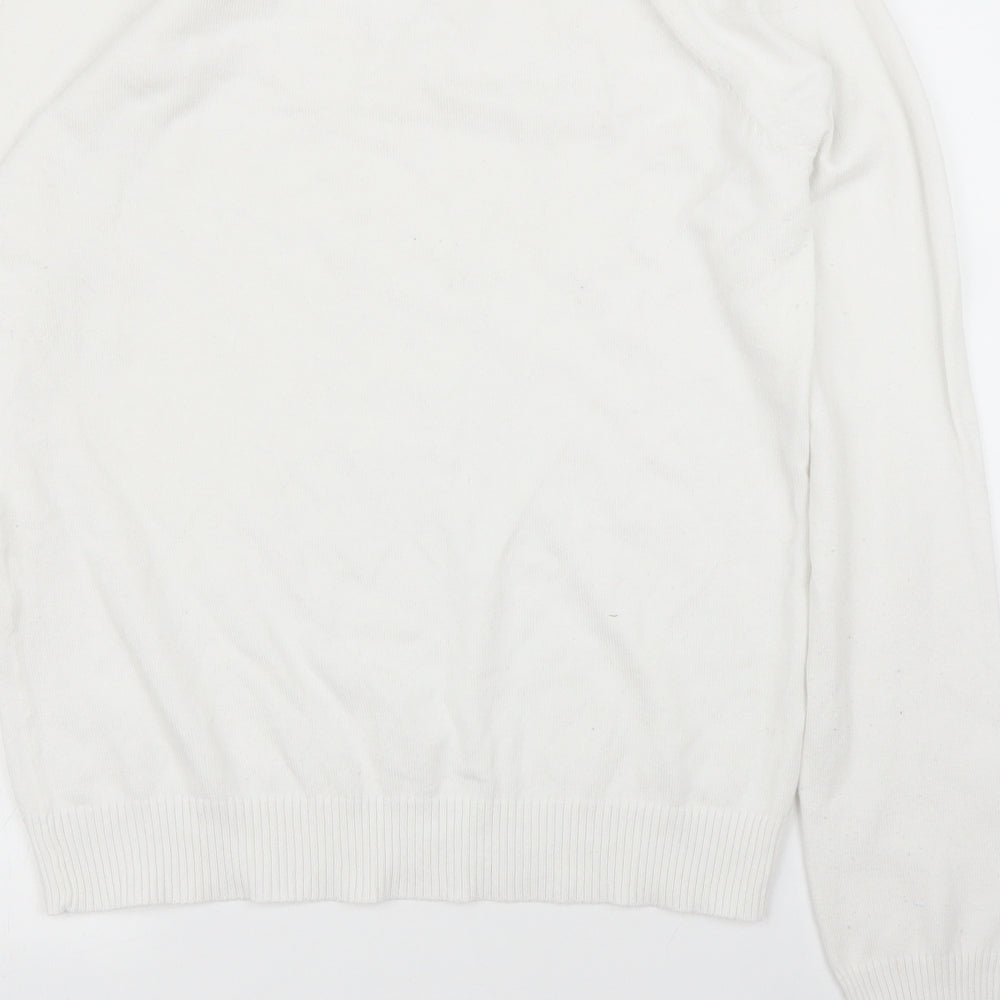 Preworn Womens White   Pullover Jumper Size L
