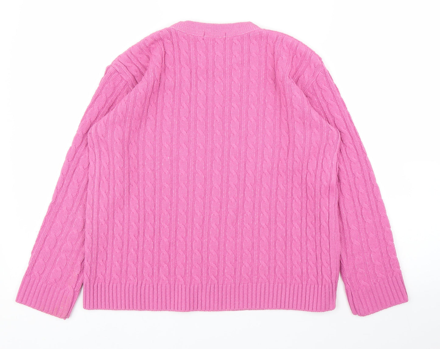 Choice Womens Pink   Pullover Jumper Size XS