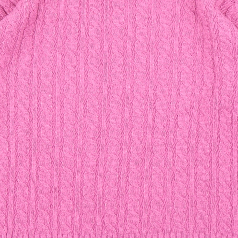 Choice Womens Pink   Pullover Jumper Size XS