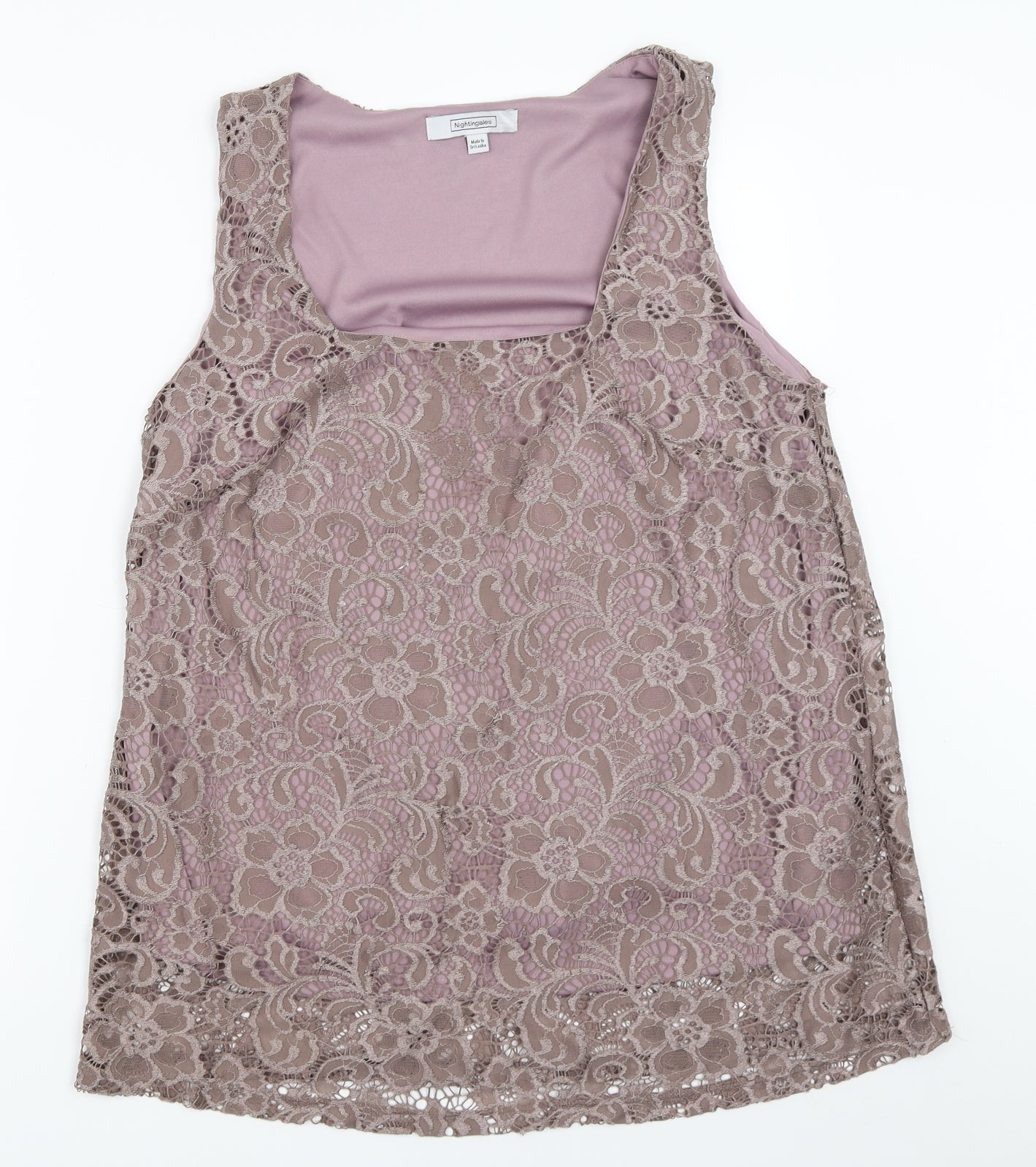 Nightingales Womens Grey   Basic Button-Up Size 18