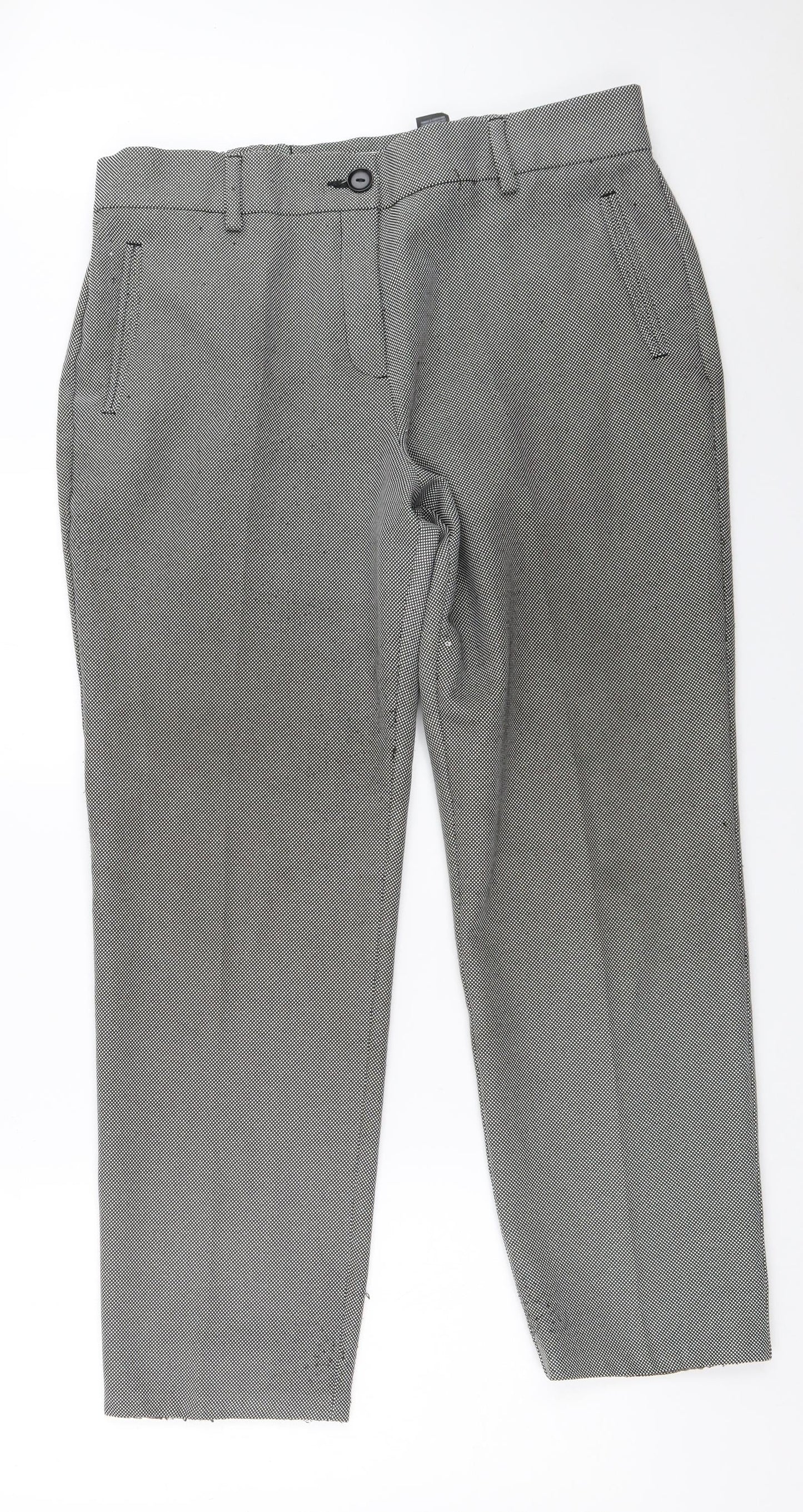 Marks and Spencer Womens Black   Trousers  Size 16 L28.5 in