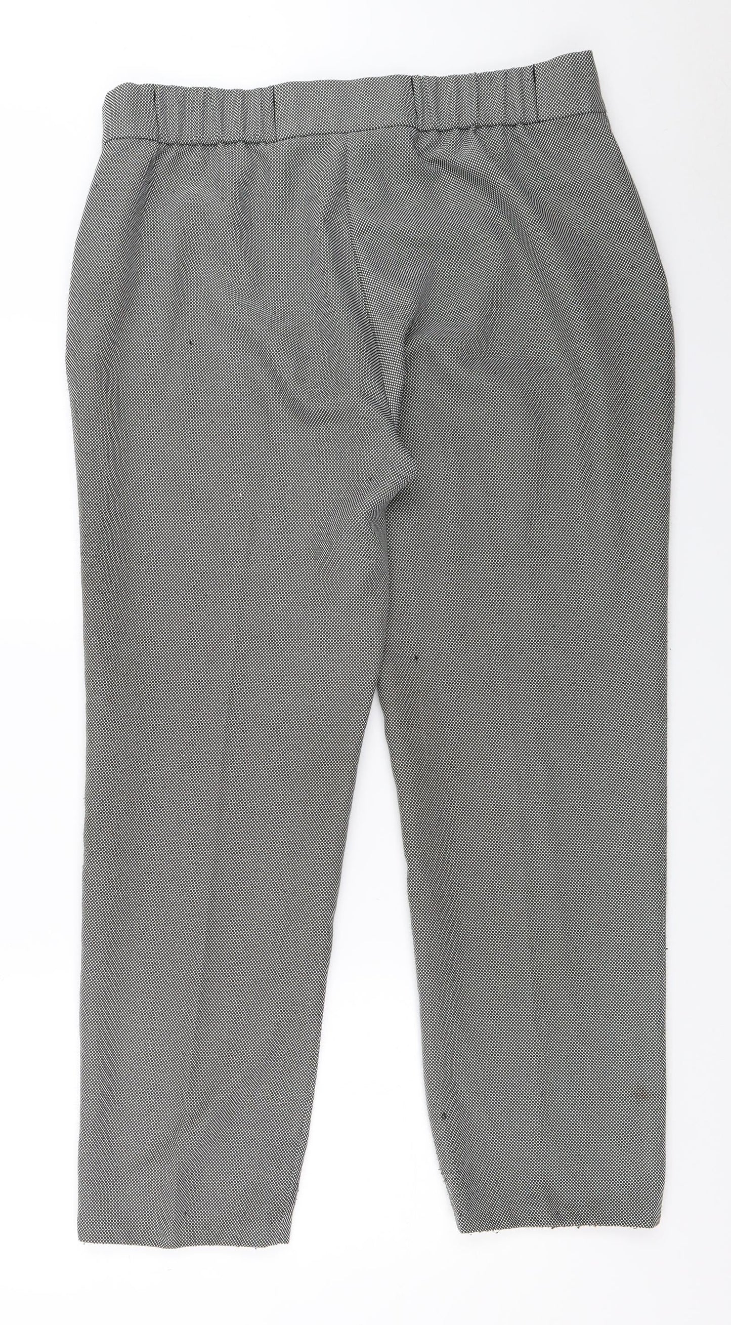 Marks and Spencer Womens Black   Trousers  Size 16 L28.5 in