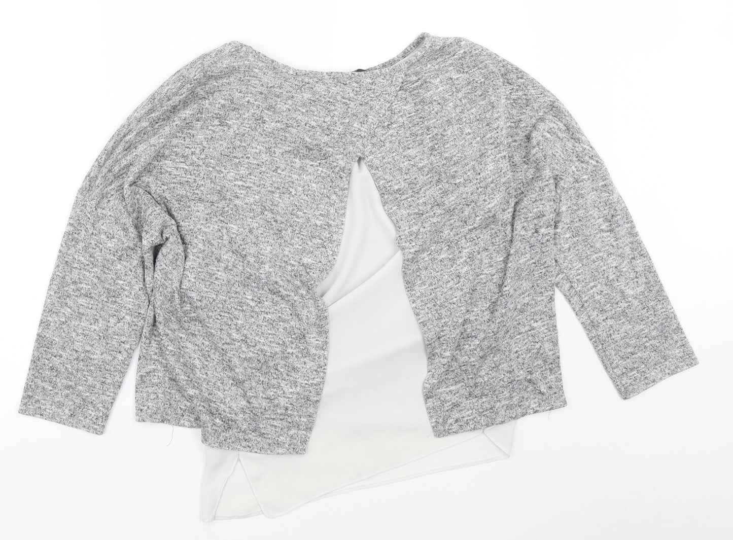 Dorothy Perkins Womens Grey   Pullover Jumper Size 16