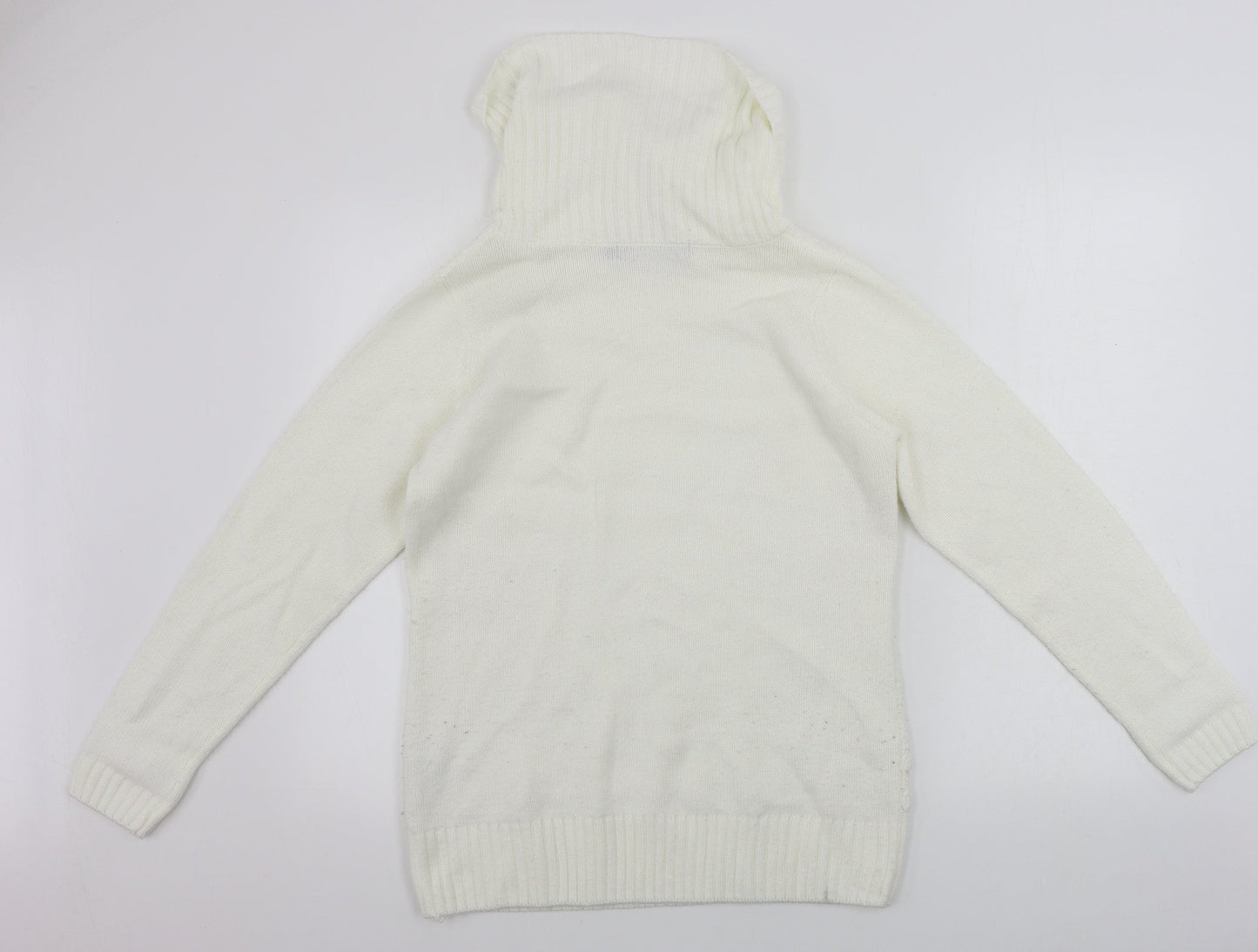 EWM Womens Ivory   Pullover Jumper Size L