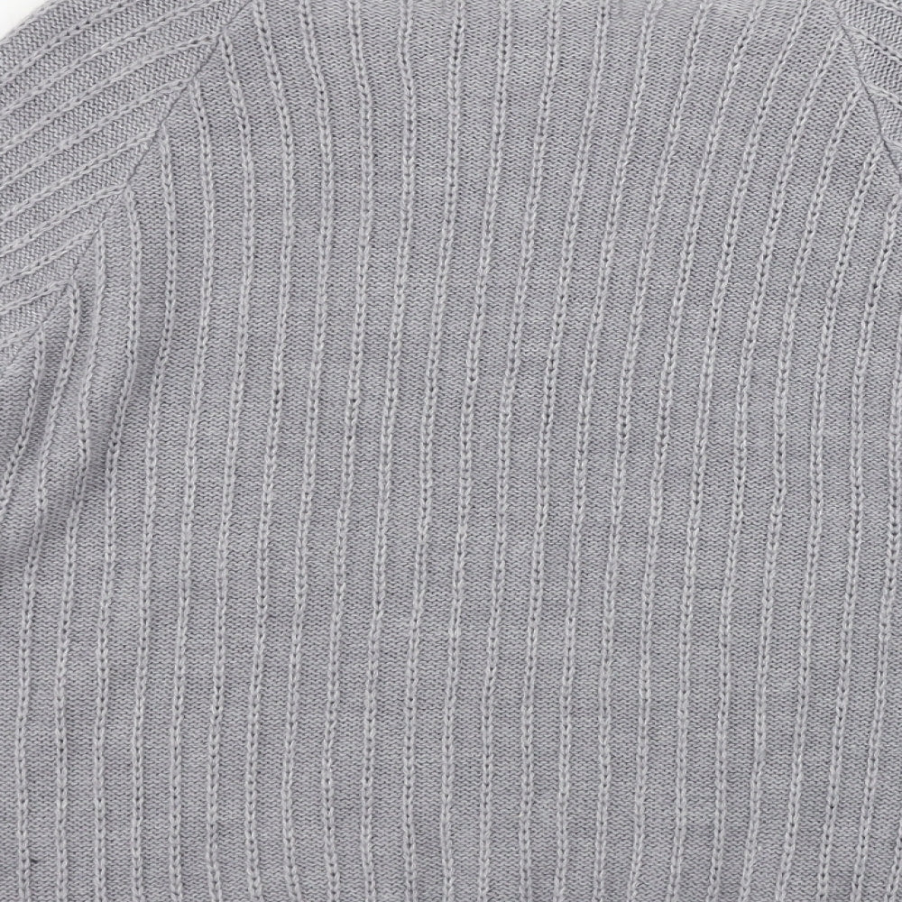 Tru Collection  Womens Grey   Pullover Jumper Size L