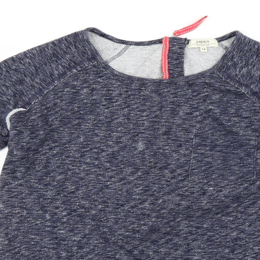 Matalan Womens Blue   Pullover Jumper Size 14