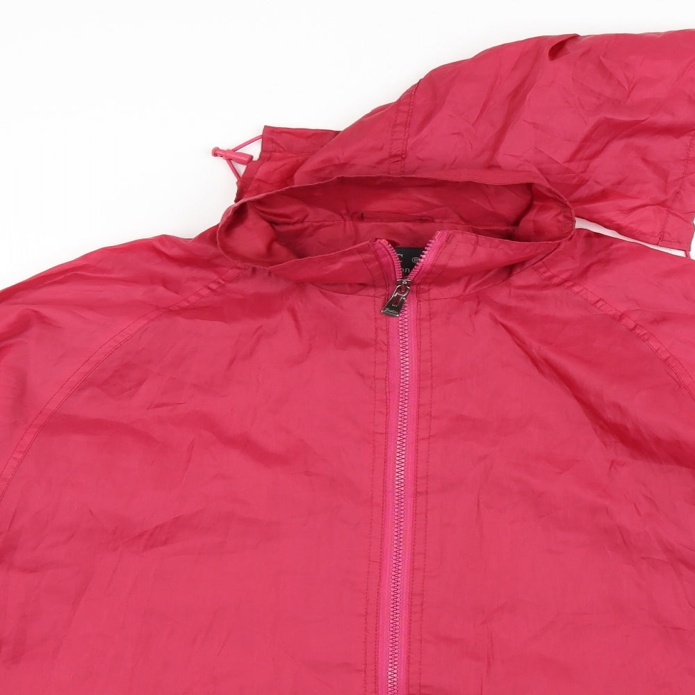 jrc collection Womens Red   Anorak Coat Size S