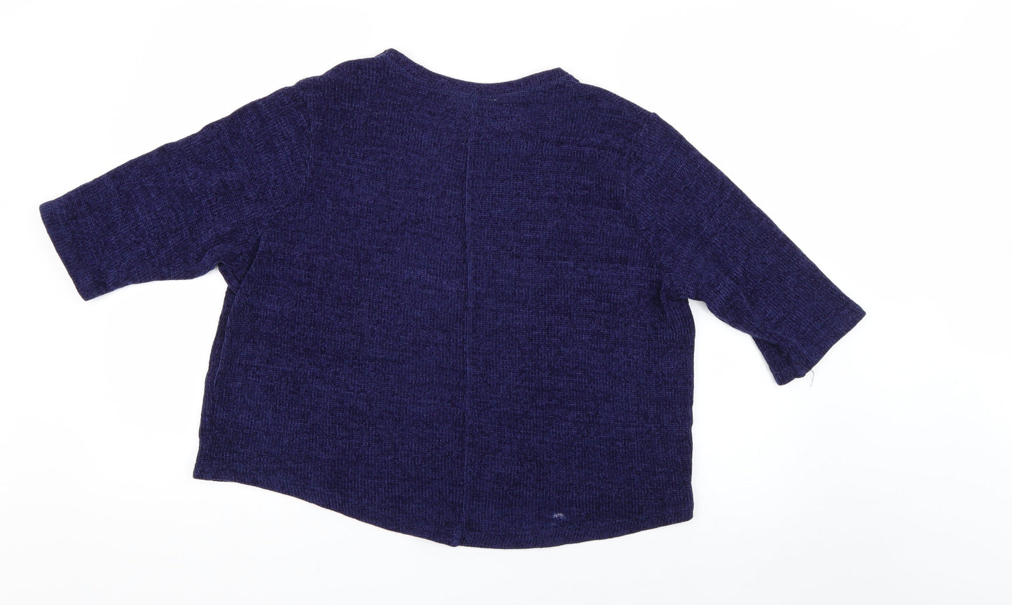 zara trafaluc Womens Blue   Pullover Jumper Size S