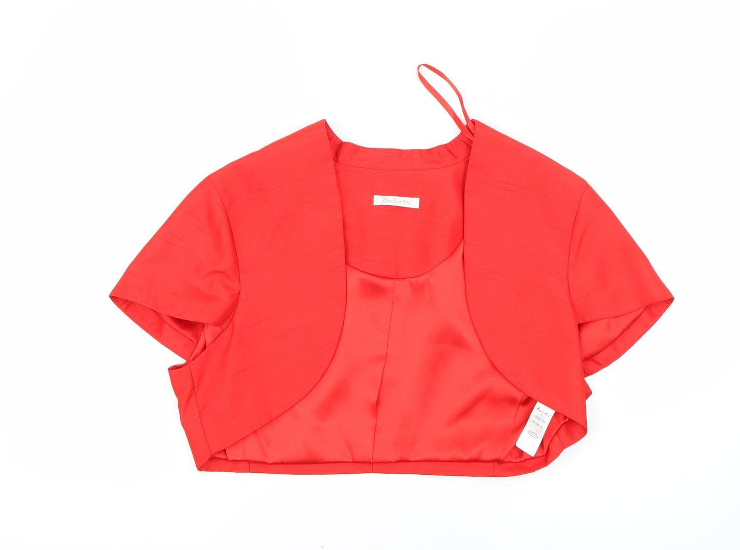 Berkertex Womens Red   Cardigan Jumper Size 16