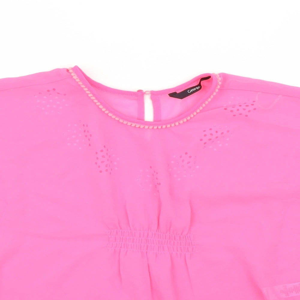 George Girls Pink   Shift  Size S