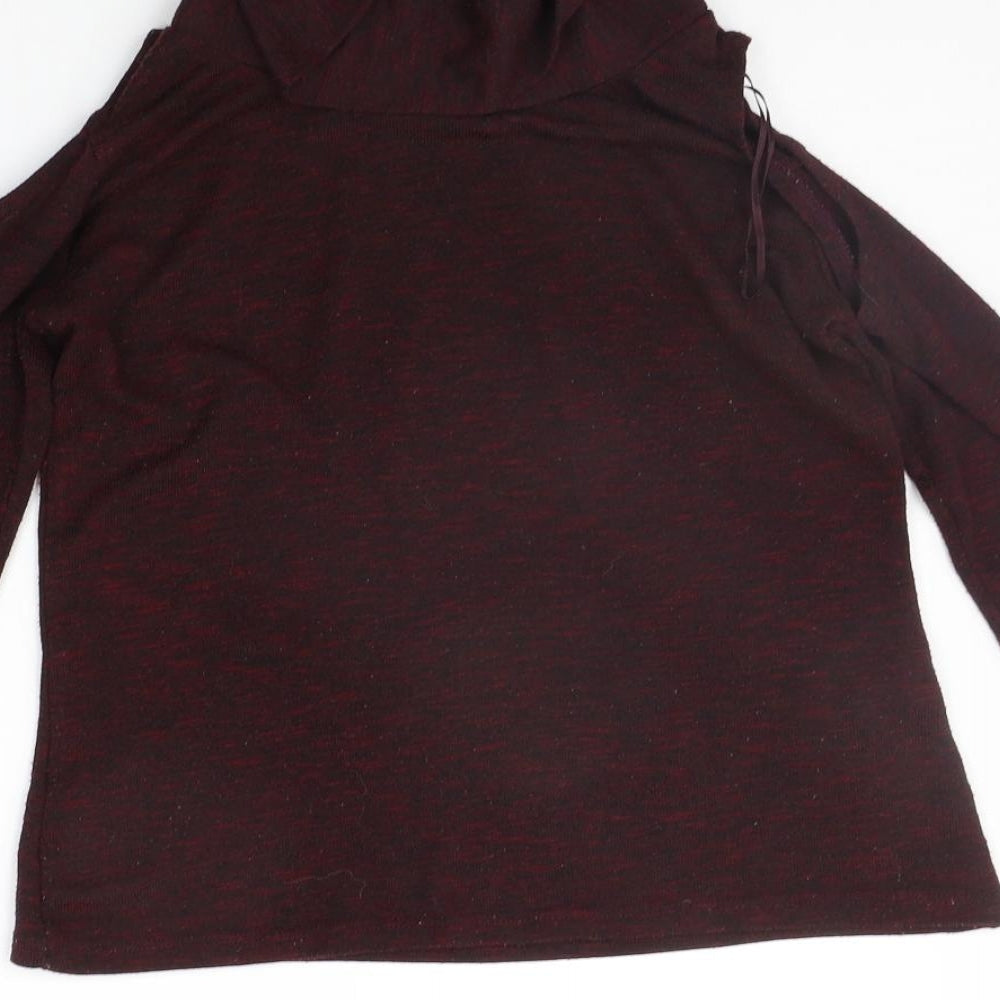 Peacocks Womens Purple   Pullover Jumper Size 10