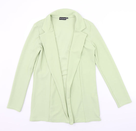 PRETTYLITTLETHING Womens Green   Cardigan Jumper Size 10