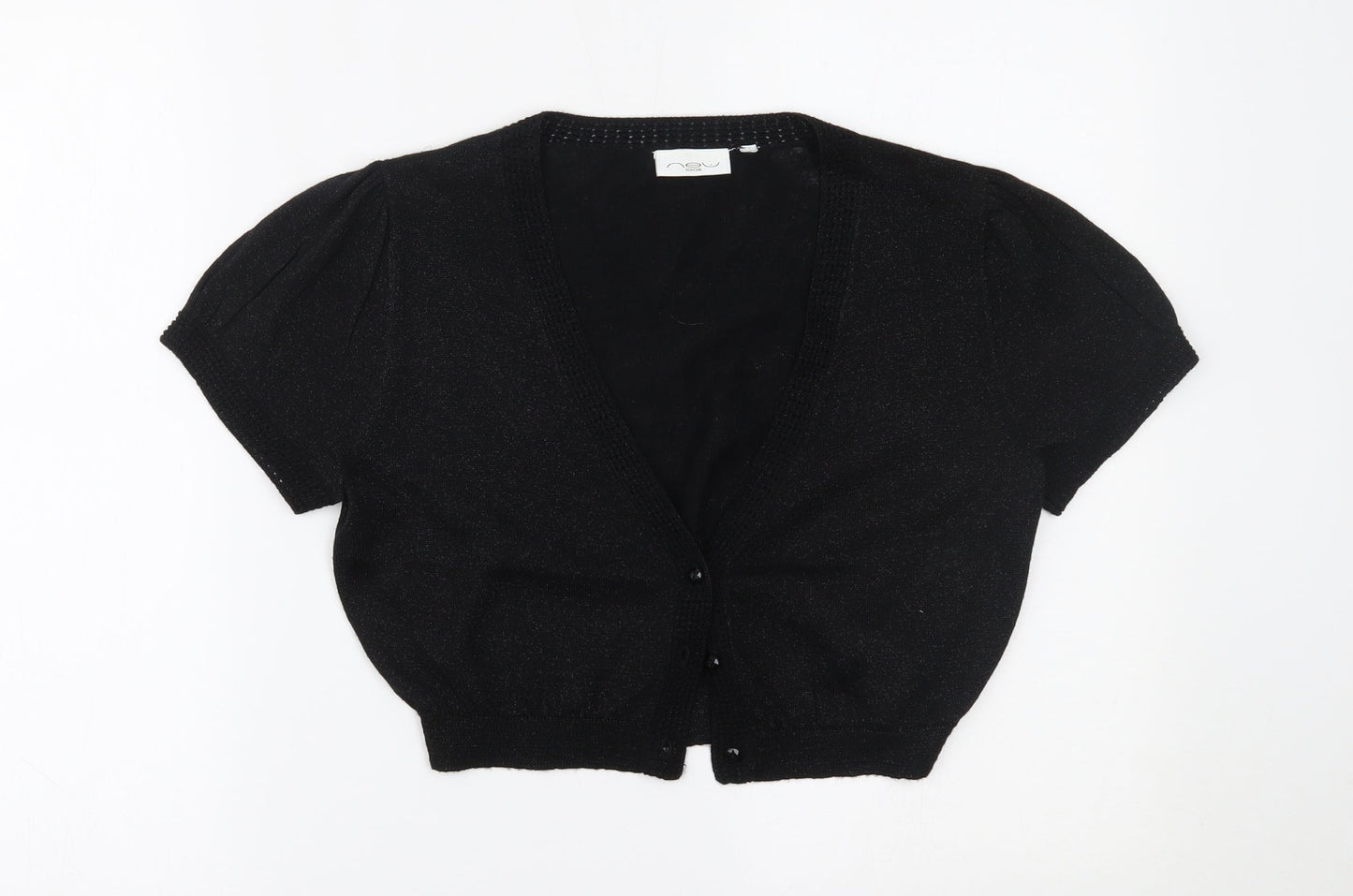 New Look Womens Black   Cardigan Jumper Size 14