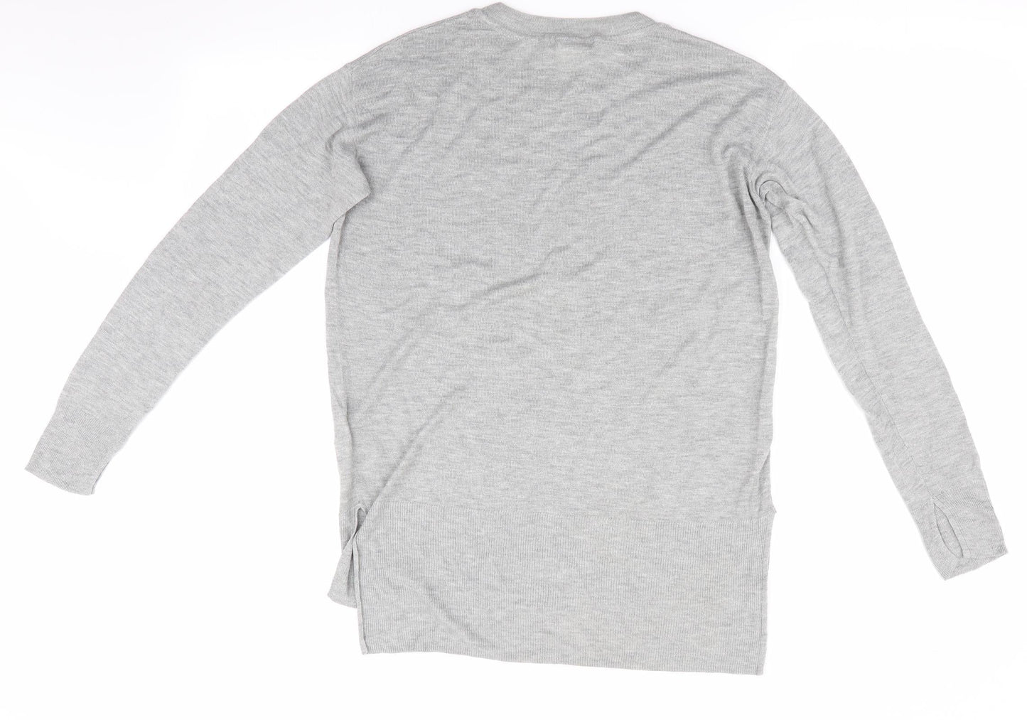 H&M Womens Grey   Pullover Jumper Size 4