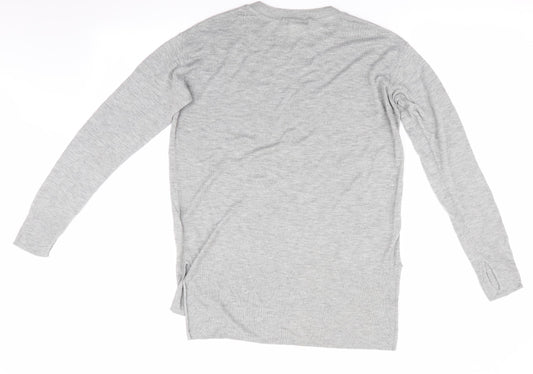 H&M Womens Grey   Pullover Jumper Size 4