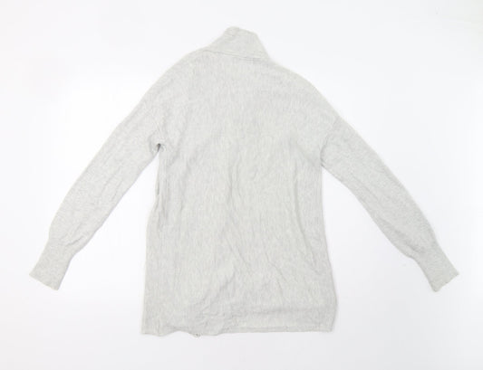 Amaryllis Womens Grey   Cardigan Jumper Size M