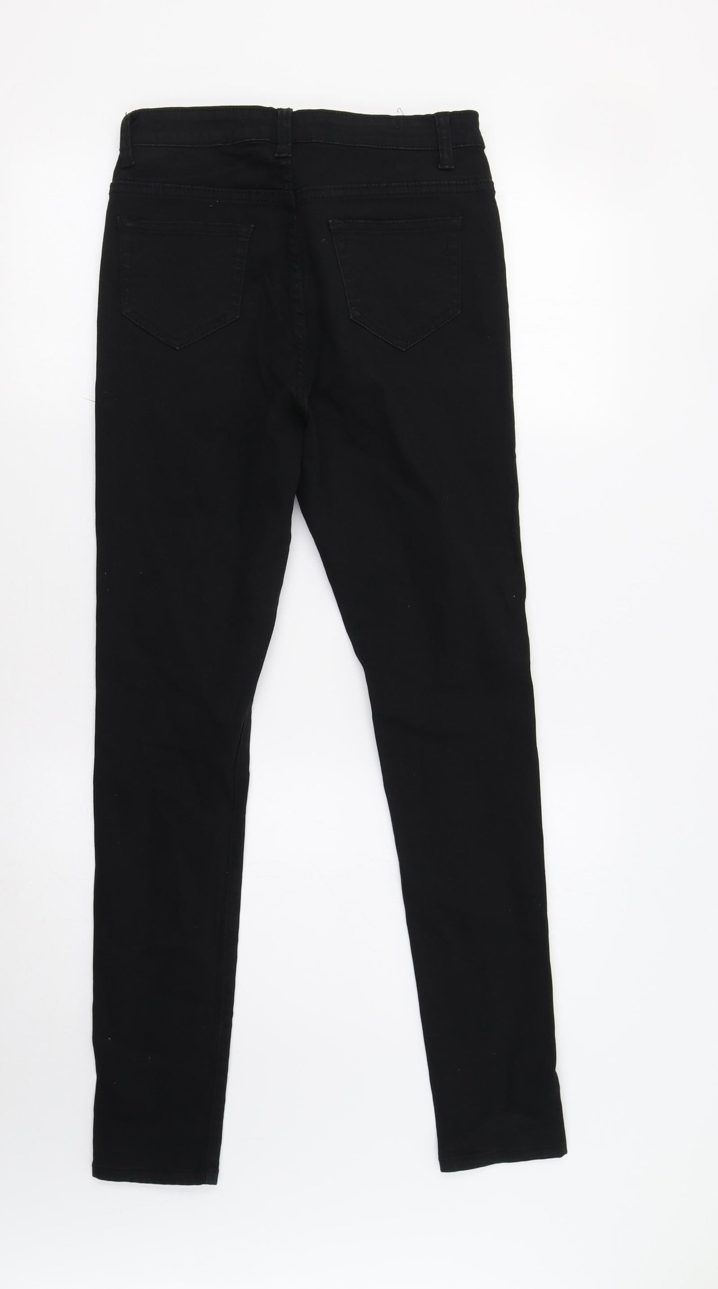 Boohoo Womens Black   Skinny Jeans Size 10 L30 in