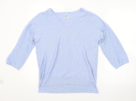 Saint Tropez Clothing Womens Blue   Pullover Jumper Size M