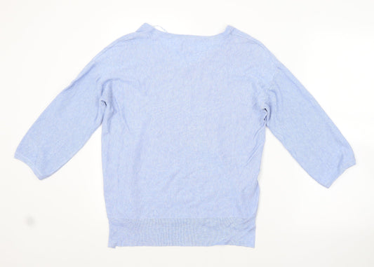 Saint Tropez Clothing Womens Blue   Pullover Jumper Size M
