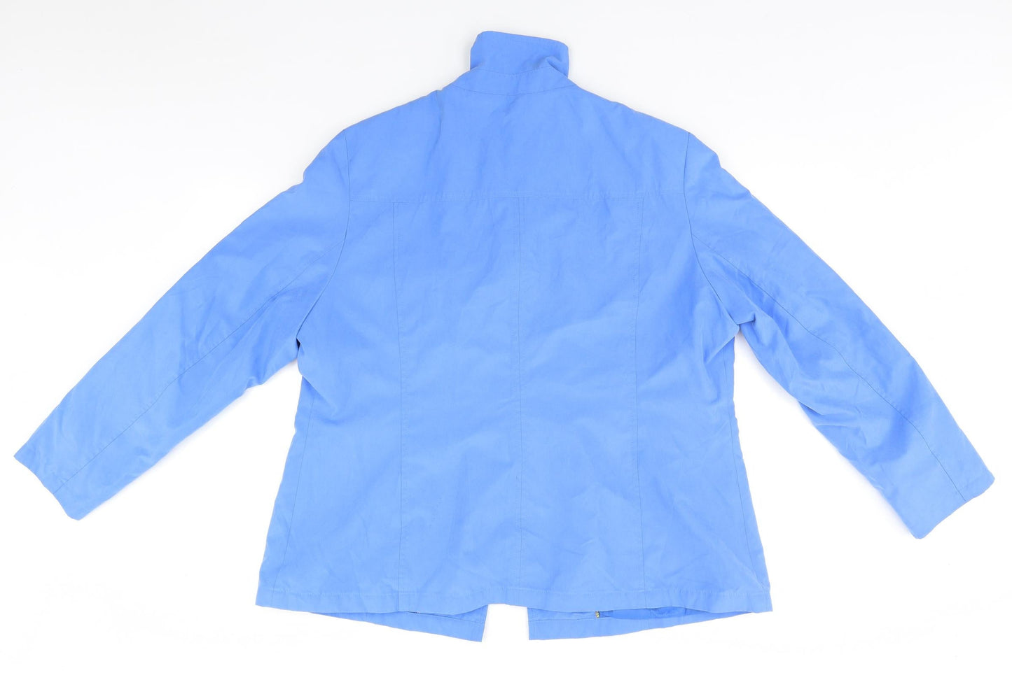 Marks and Spencer Womens Blue   Overcoat Jacket Size 18