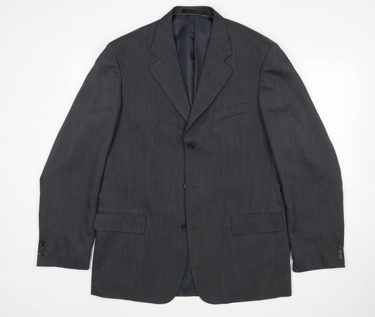 Armando Mens Grey   Jacket Suit Jacket