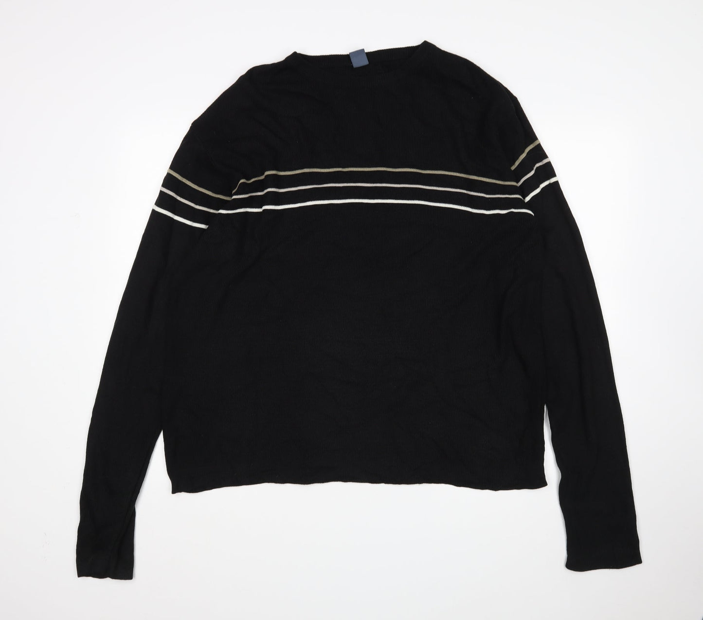 Matalan Womens Black   Pullover Jumper Size L