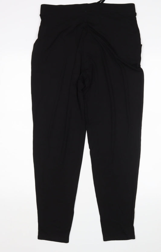 Papaya Womens Black   Sweatpants Trousers Size 12 L28 in