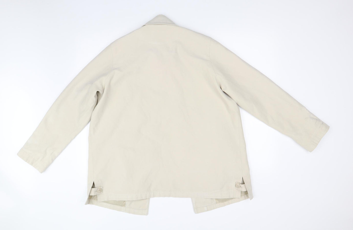 DANNIMAC Womens Beige   Overcoat Coat Size M