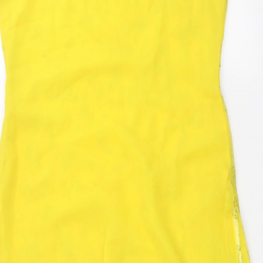 Preworn Womens Yellow   A-Line  Size 12