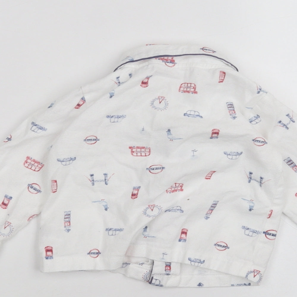 TU Baby White   Basic Button-Up Size 6-9 Months