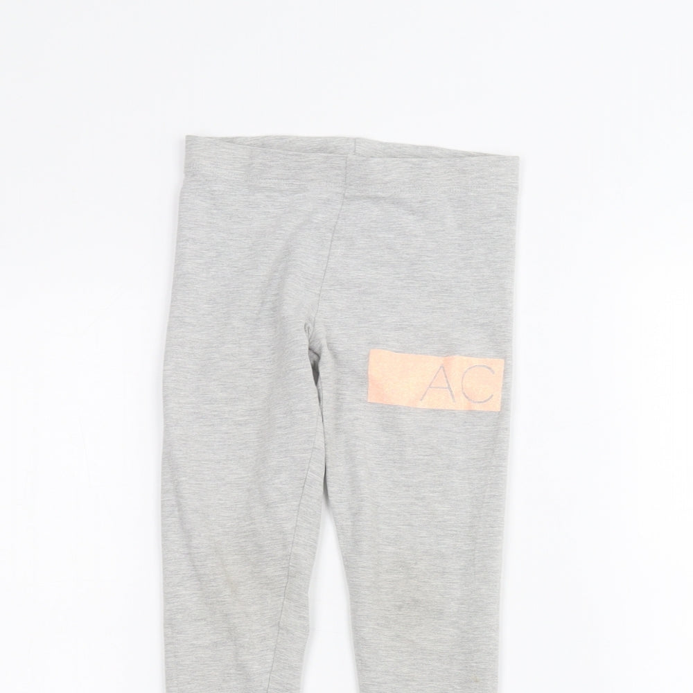Marks and Spencer Girls Grey   Sweatpants Trousers Size 5-6 Years