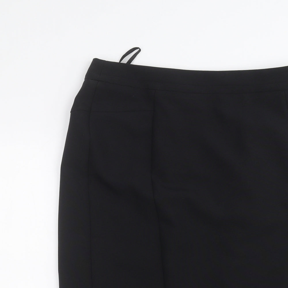 Peacocks Womens Black   A-Line Skirt Size 8
