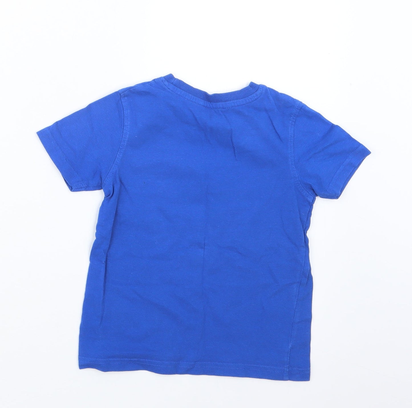 George Boys Blue   Basic T-Shirt Size 3-4 Years