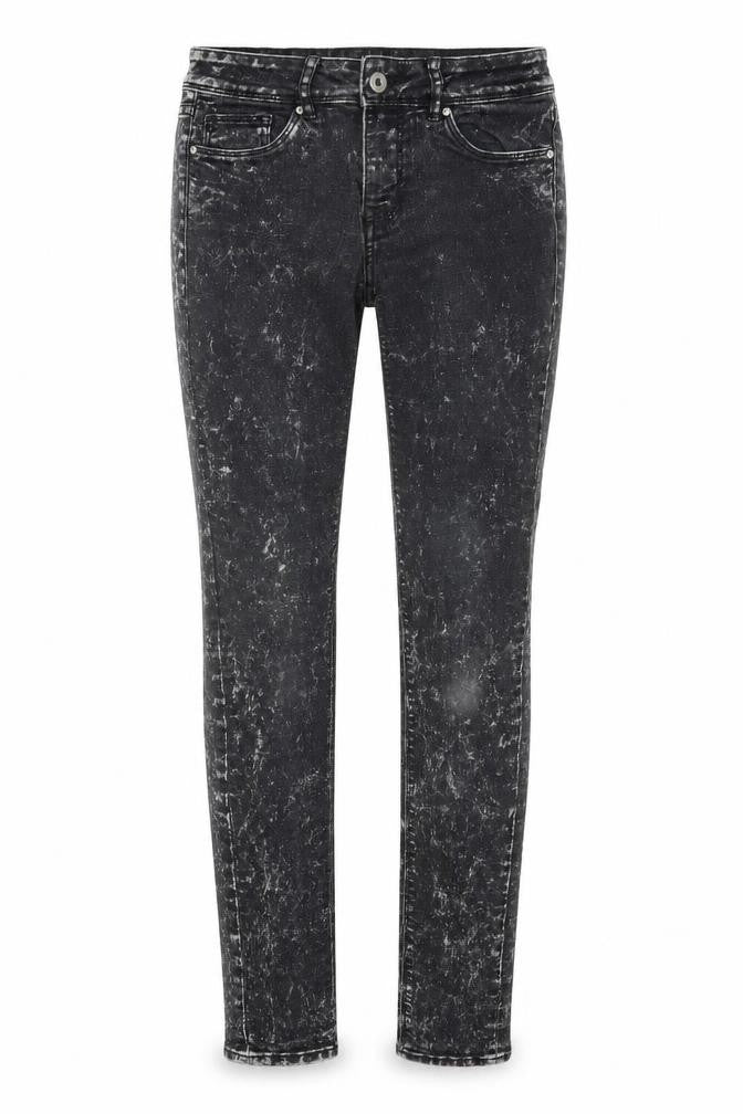 Divided by H&M Womens Black  Denim Straight Jeans Size 8 L30 in