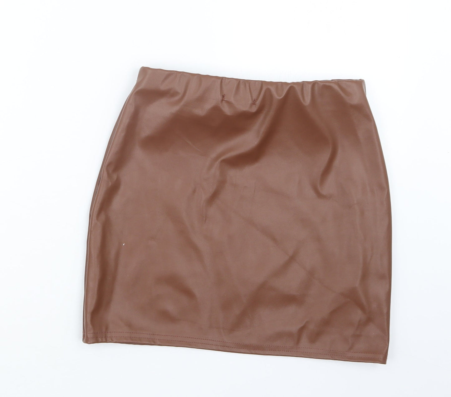 Rebellious Womens Brown   Straight & Pencil Skirt Size 8