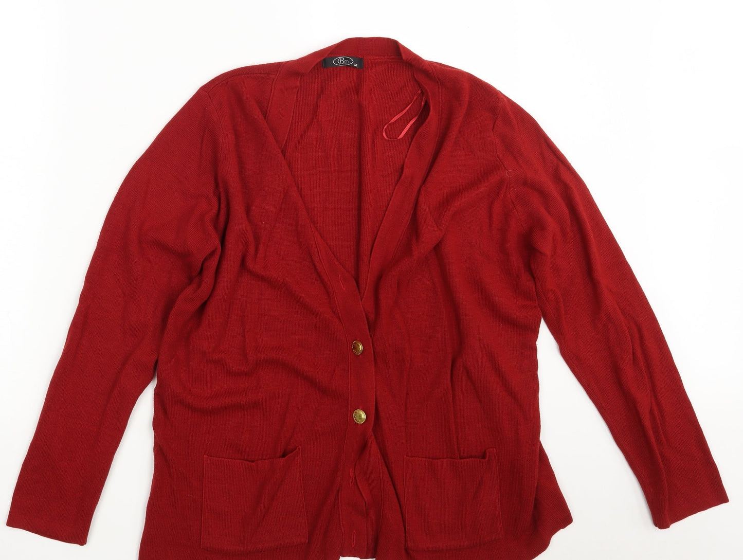 BM Womens Brown   Cardigan Jumper Size M