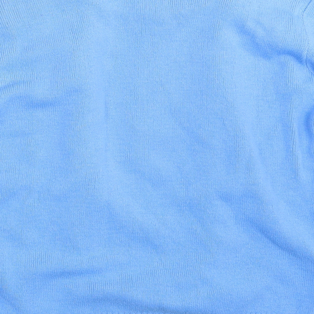 Vivi Womens Blue   Pullover Jumper Size S