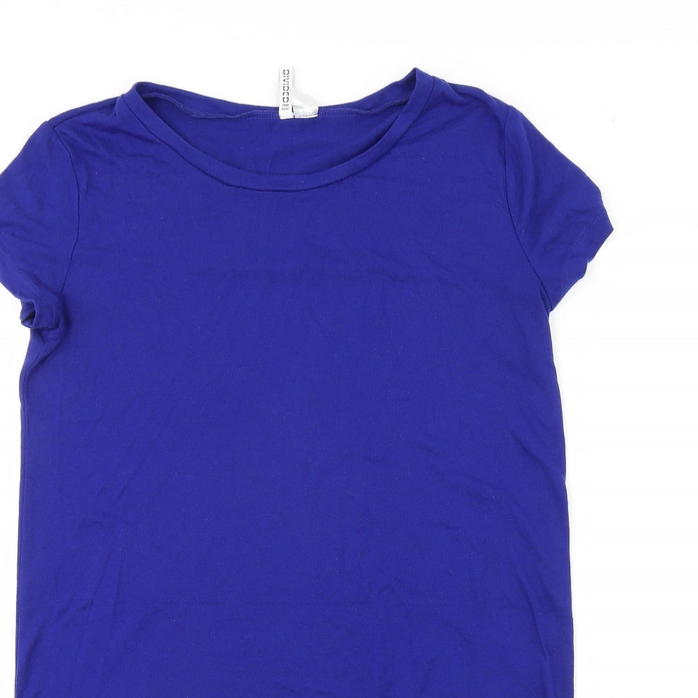 Divided Womens Blue   T-Shirt Dress  Size S