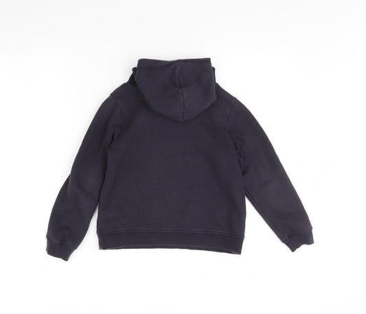 H&M Girls Black   Pullover Hoodie Size 7 Years  - Butterflies