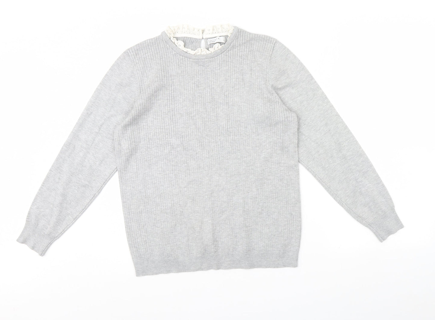 Papaya Womens Grey   Pullover Jumper Size 16